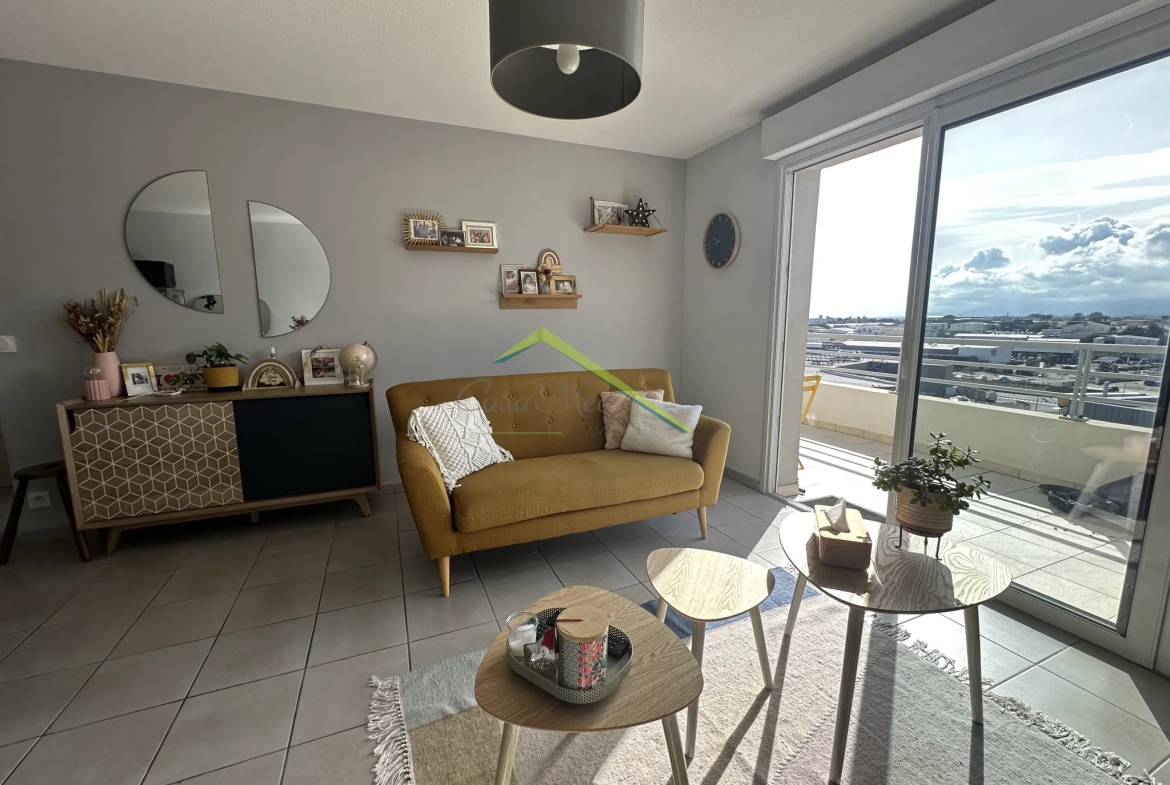 Appartement T2 avec terrasse et parking à Bastia Sud 