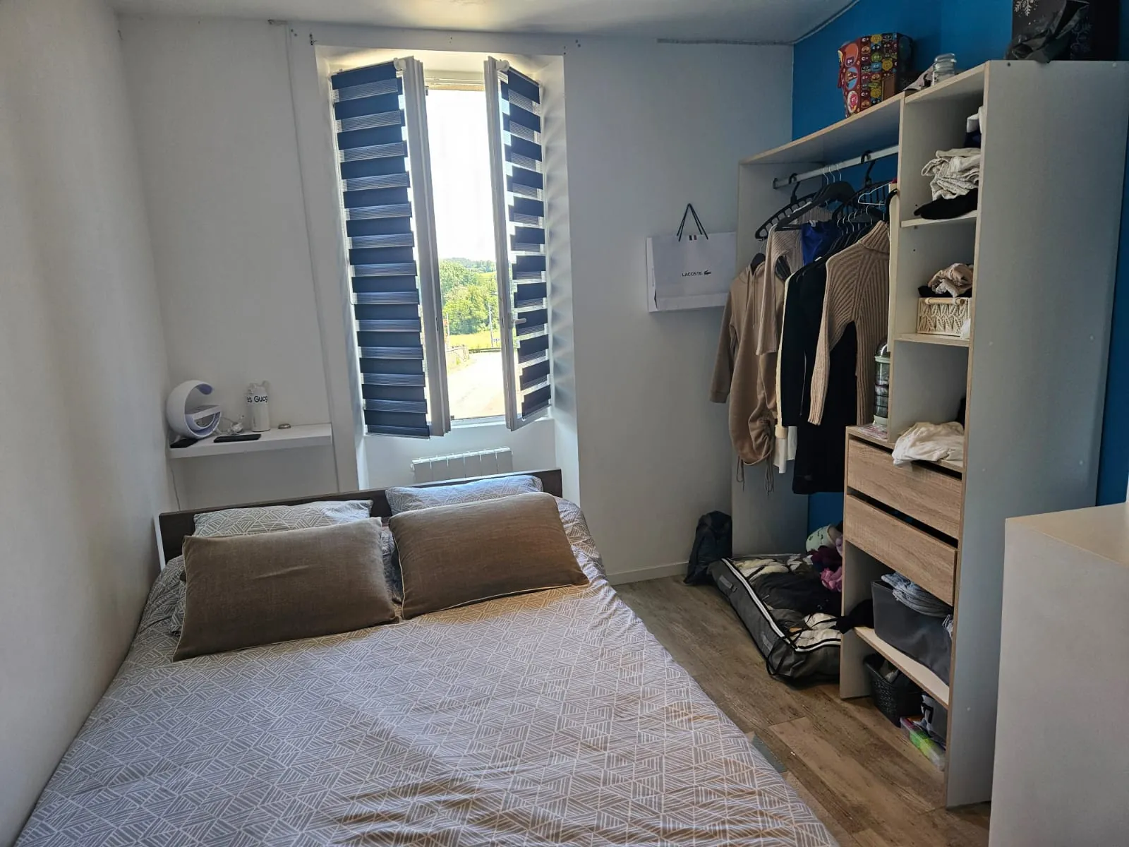 Vente maison de village avec 4 chambres, jardin et terrain agricole à Cleyrac 