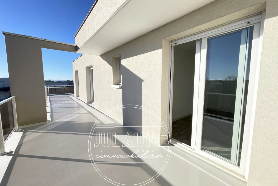 Appartement spacieux de 106 m² avec terrasse dans le quartier du Roussillon à Limoges 