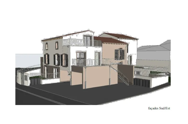 Appartement duplex de 85m² avec terrasses et parking à Murviel-lès-Montpellier 