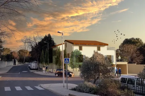 Appartement duplex de 85m² avec terrasses et parking à Murviel-lès-Montpellier
