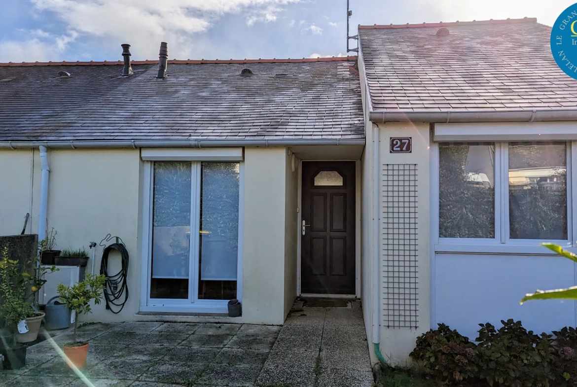 Maison de plain-pied à La Gacilly avec 2 chambres et terrasse 