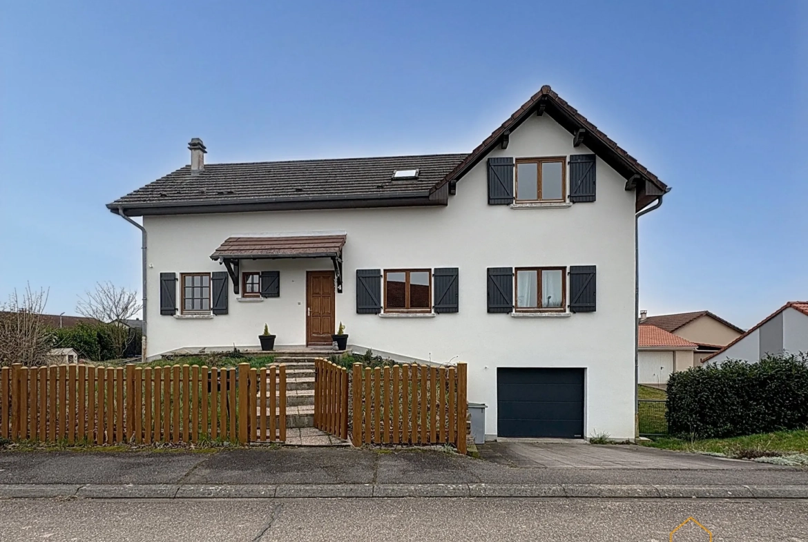 Maison spacieuse de 173 m² avec garage à Vittoncourt en vente interactive 
