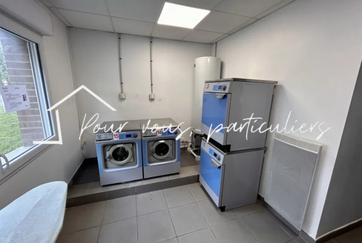 Studio meublé loué à Valenciennes - investissement locatif sécurisé 