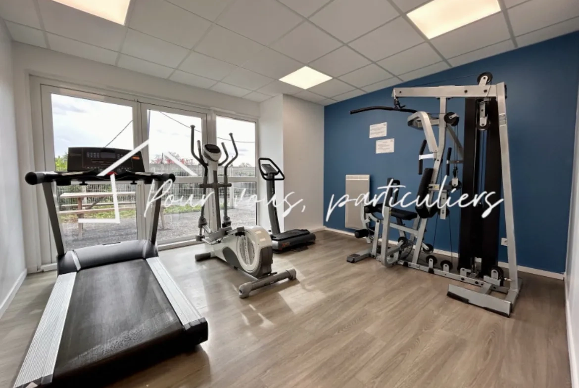 Studio meublé loué à Valenciennes - investissement locatif sécurisé 