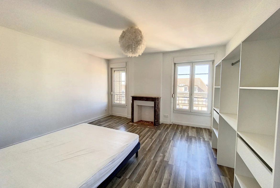 Charmant appartement 3 pièces avec vue dégagée au cœur de Reims 
