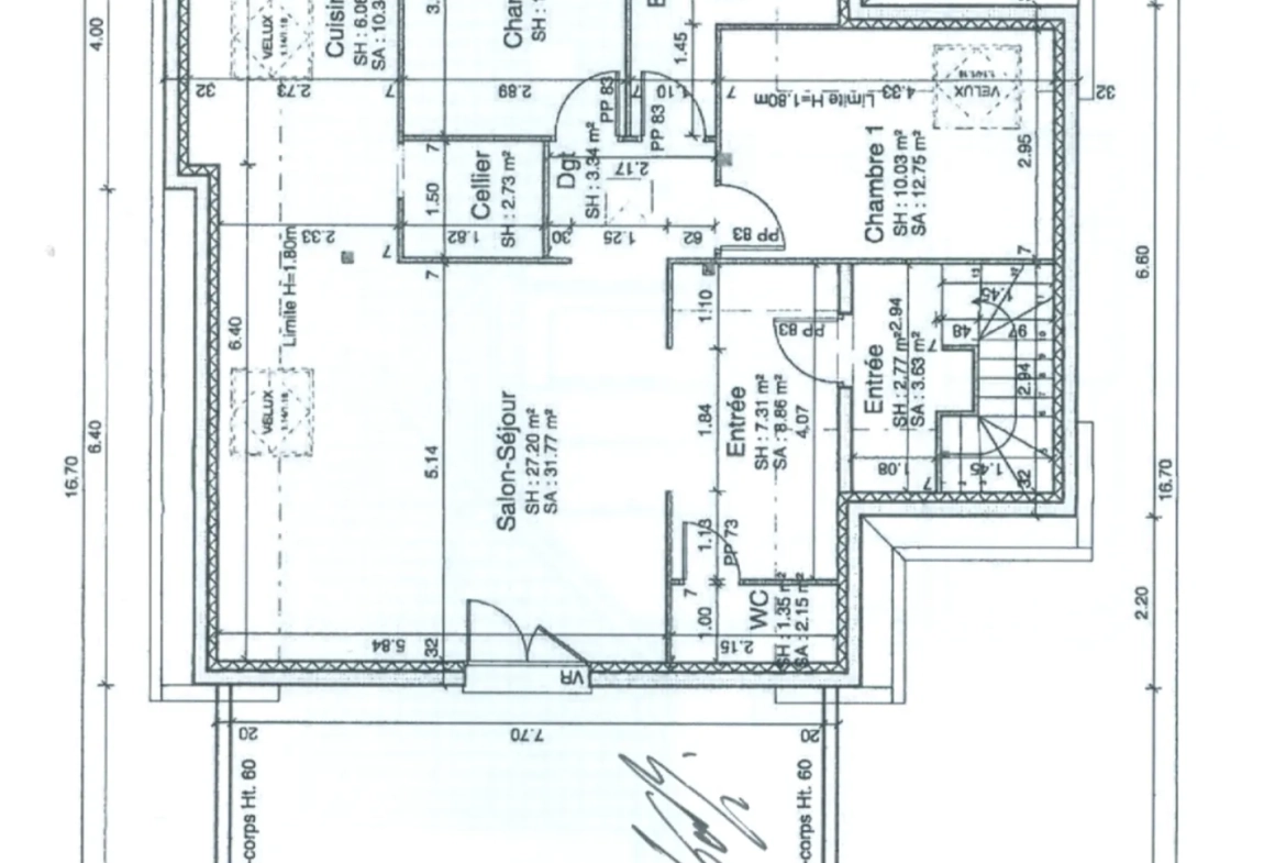 Appartement F3 avec terrasse de 45 m² à Bartenheim – Excellent état 