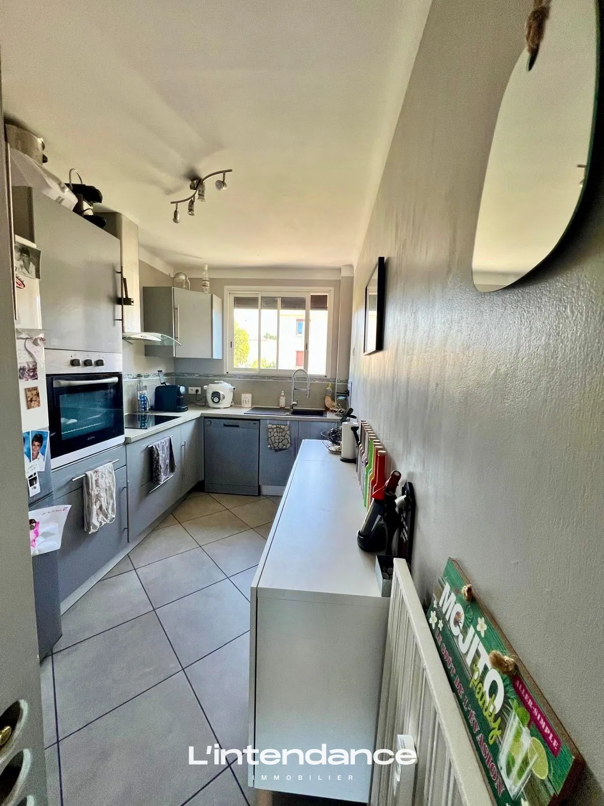 Appartement T4 avec vue mer à Hyères dans résidence sécurisée 