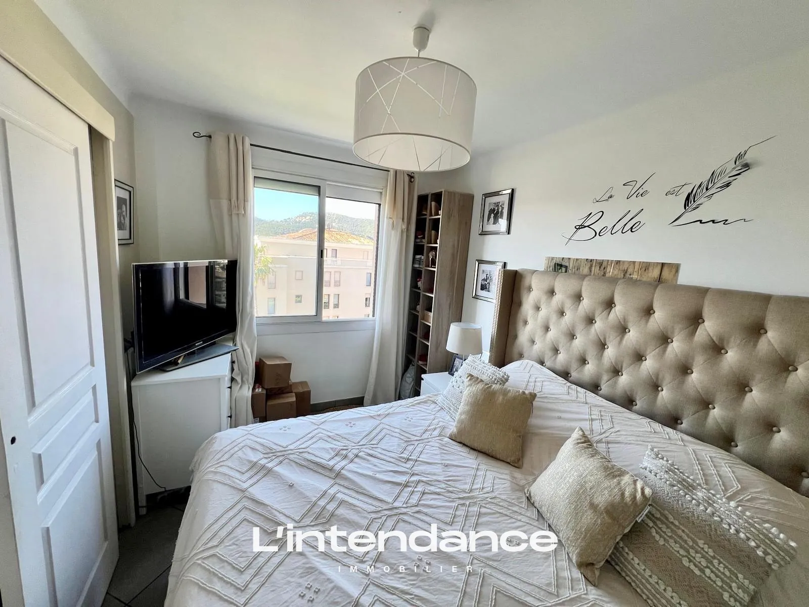 Appartement T4 avec vue mer à Hyères dans résidence sécurisée 