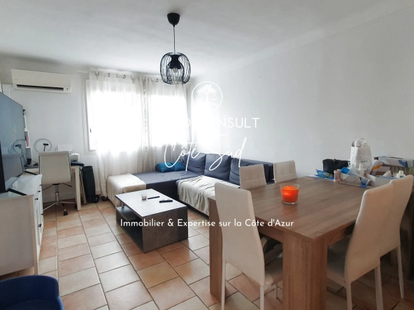Appartement 3 pièces à Nice Caucade avec balcon et loggia - Investissement locatif