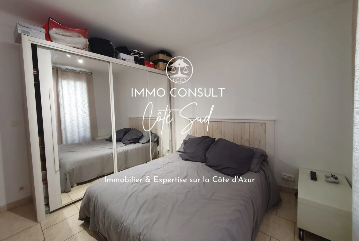 Appartement 3 pièces à Nice Caucade avec balcon et loggia - Investissement locatif 