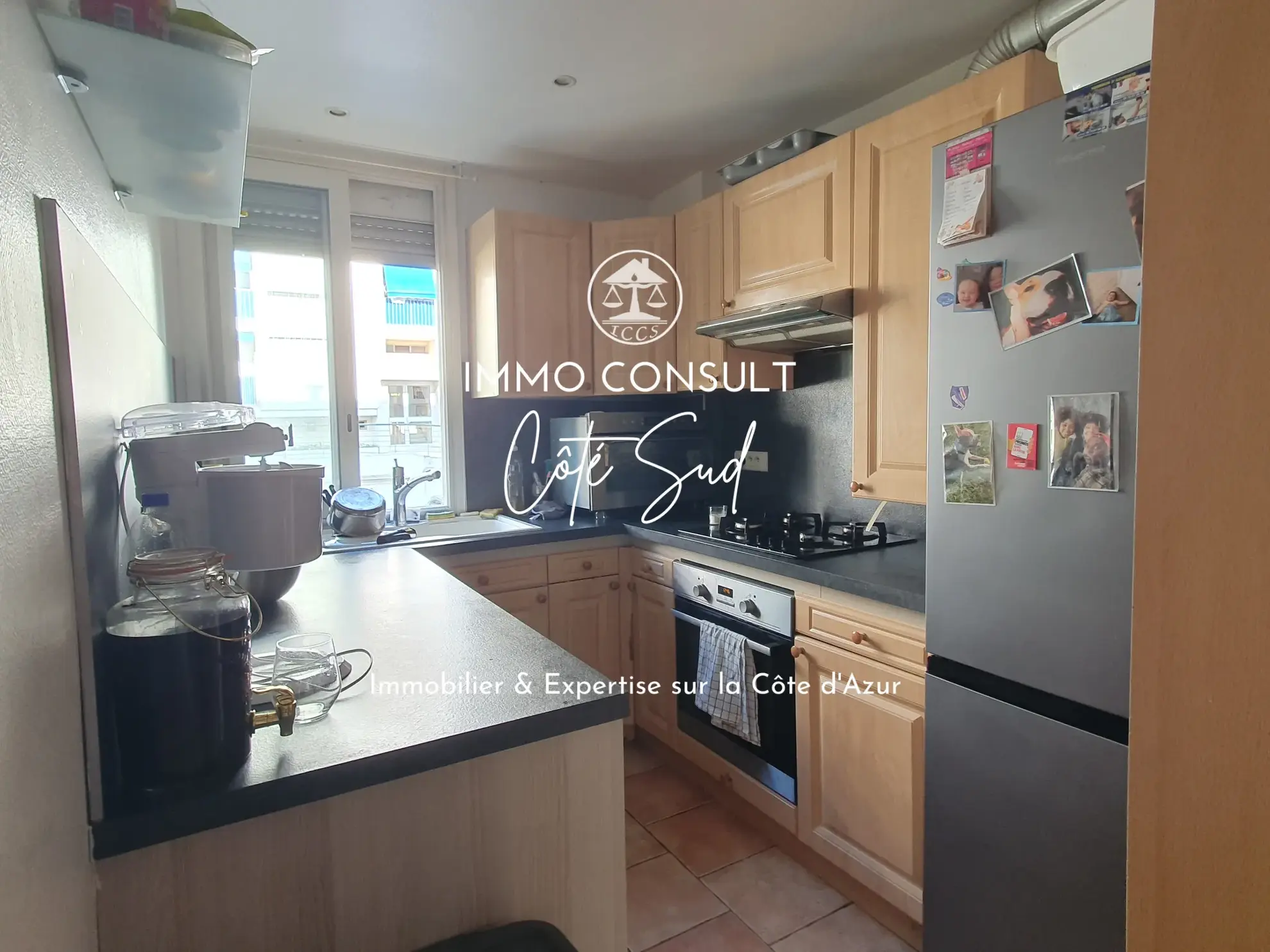 Appartement 3 pièces à Nice Caucade avec balcon et loggia - Investissement locatif 