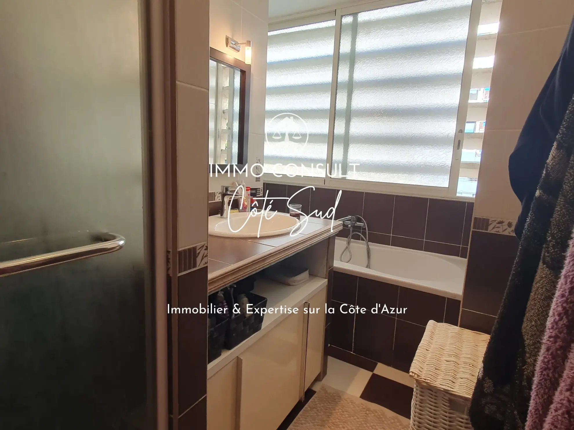Appartement 3 pièces à Nice Caucade avec balcon et loggia - Investissement locatif 
