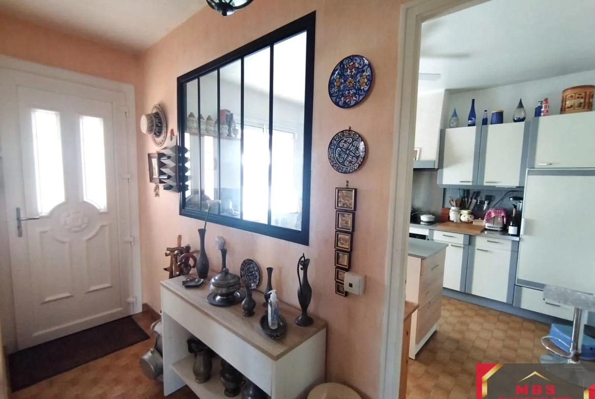 Maison 3 faces à Cabestany de 108 m² avec jardin et garage 