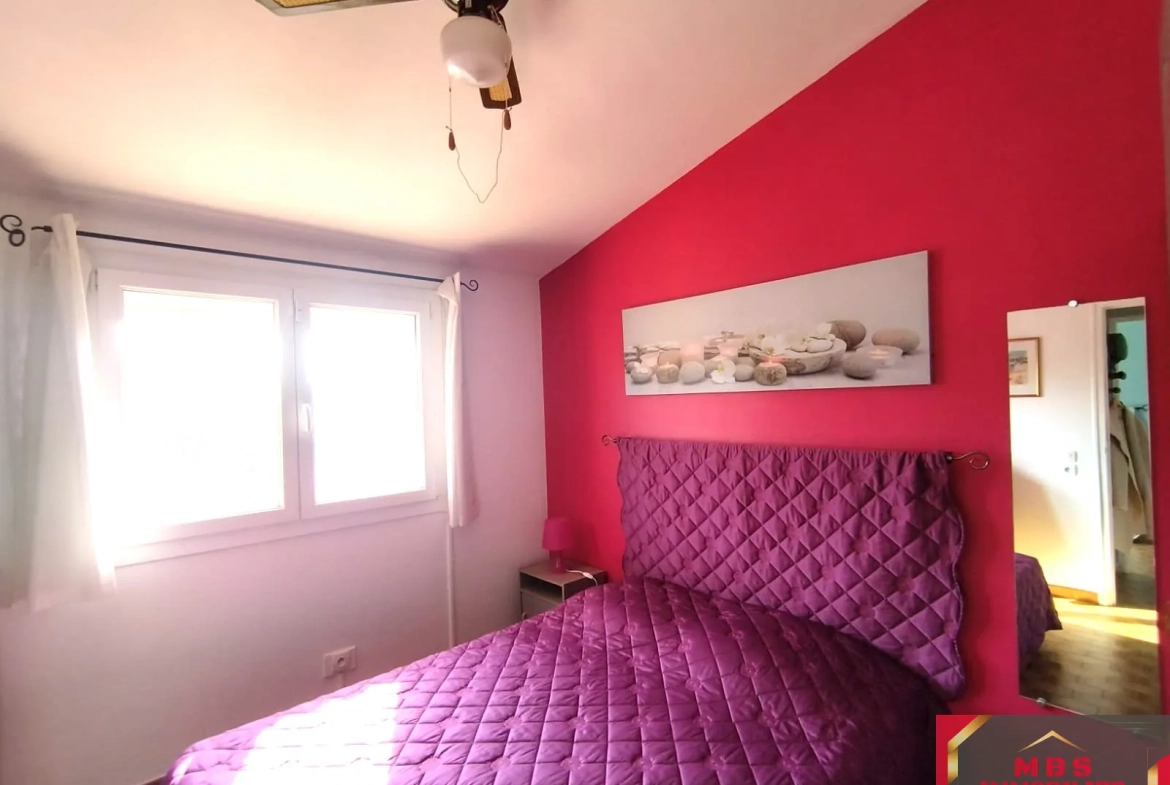 Maison 3 faces à Cabestany de 108 m² avec jardin et garage 