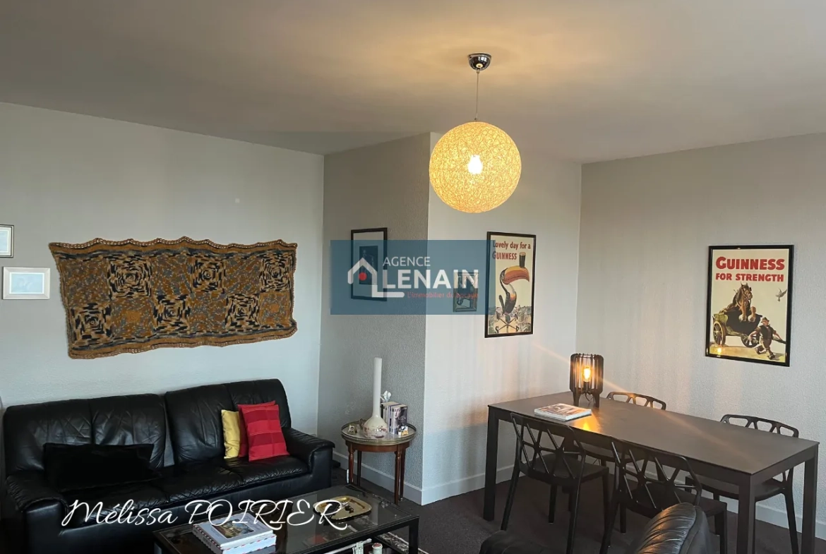 Appartement 3 chambres lumineux avec garage et cave à Cholet 