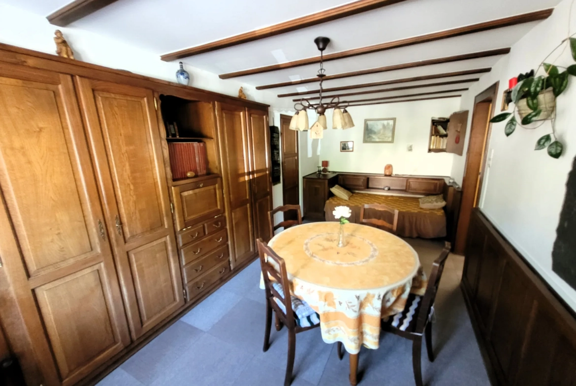 Grande maison familiale de 220 m² avec terrain de 14,67 ares et ruisseau à Soultzeren 