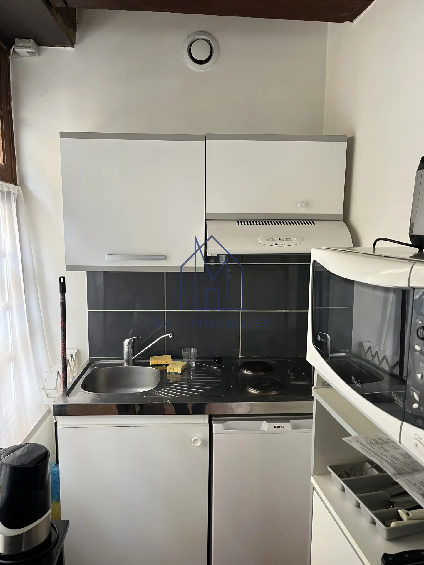 Immeuble de rapport à vendre à Dieppe, 2 appartements F2 à 100m de la plage 