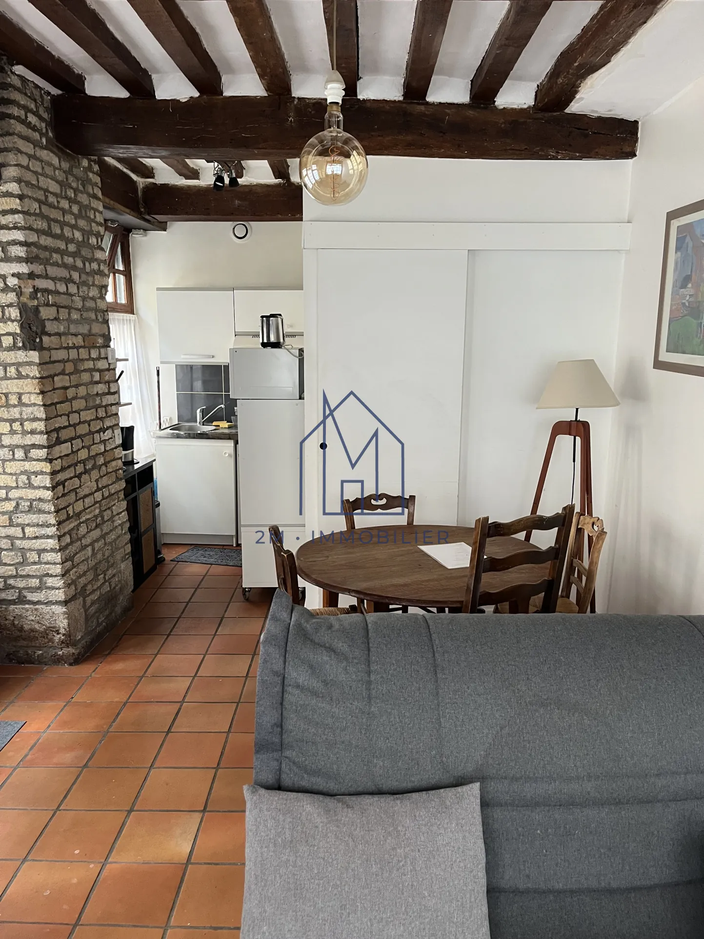 Immeuble de rapport à vendre à Dieppe, 2 appartements F2 à 100m de la plage 