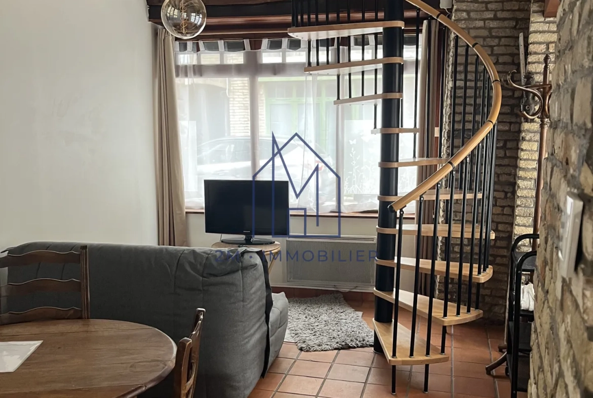 Immeuble de rapport à vendre à Dieppe, 2 appartements F2 à 100m de la plage 