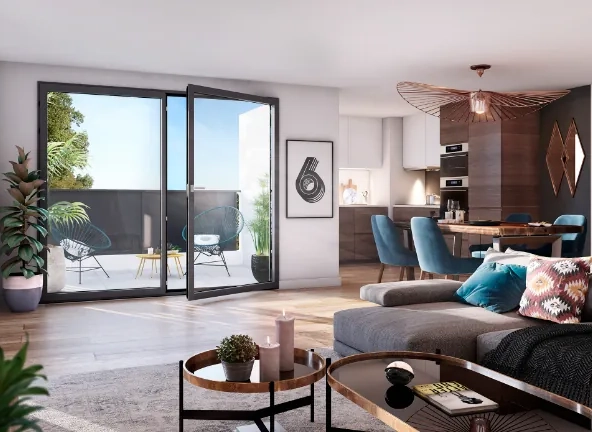 Appartement 2 pièces avec balcon à Lormont - Livraison décembre 2024