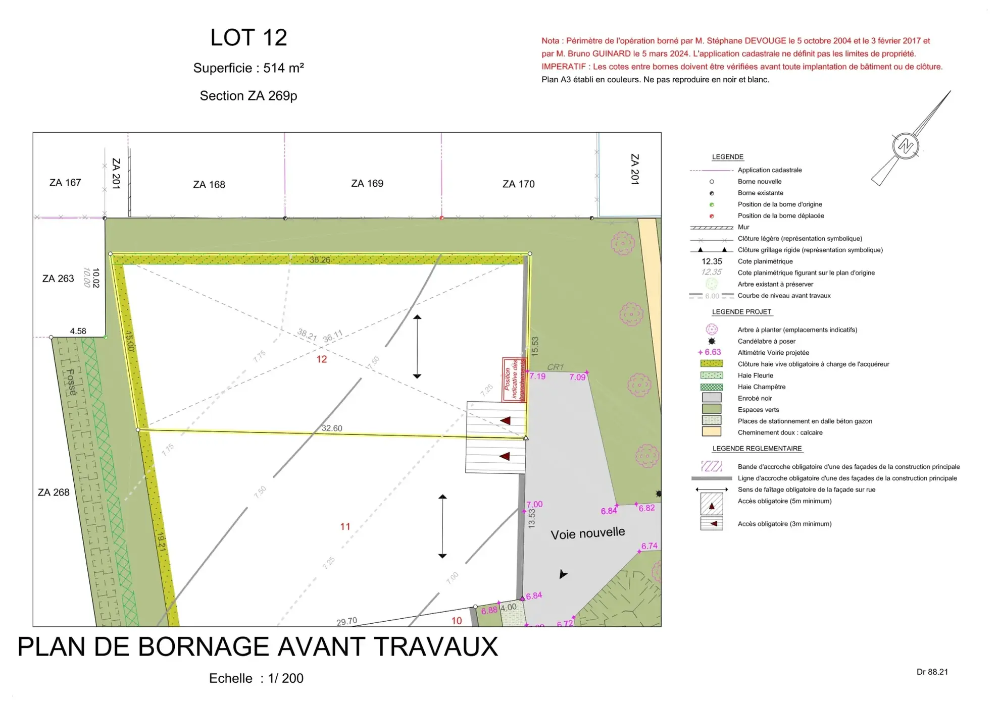 Terrain constructible de 516 m² à Mornac-sur-Seudre en Charente-Maritime 