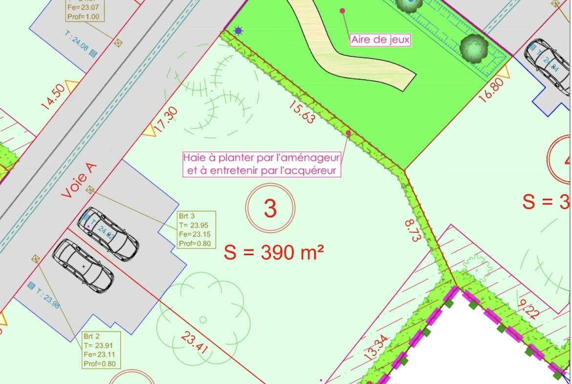 Terrain viabilisé de 390 m² à Vaux-sur-Mer, idéal pour votre projet immobilier ou investissement 