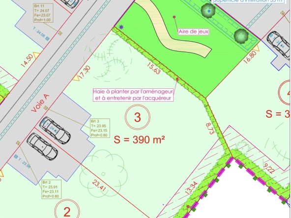 Terrain viabilisé de 390 m² à Vaux-sur-Mer, idéal pour votre projet immobilier ou investissement