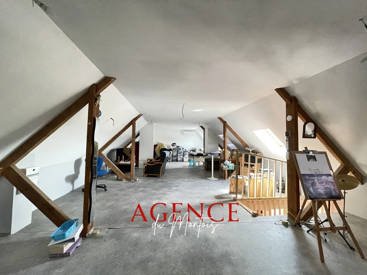 Maison à vendre entre Montereau-sur-Yonne et Bray-sur-Seine, 3 chambres, jardin clos, garage, 1977 