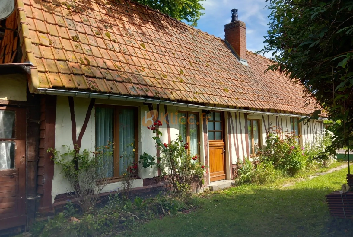 Longère à rénover à Longueville-sur-Scie avec terrain et garage - Idéal investisseur ou résidence secondaire 