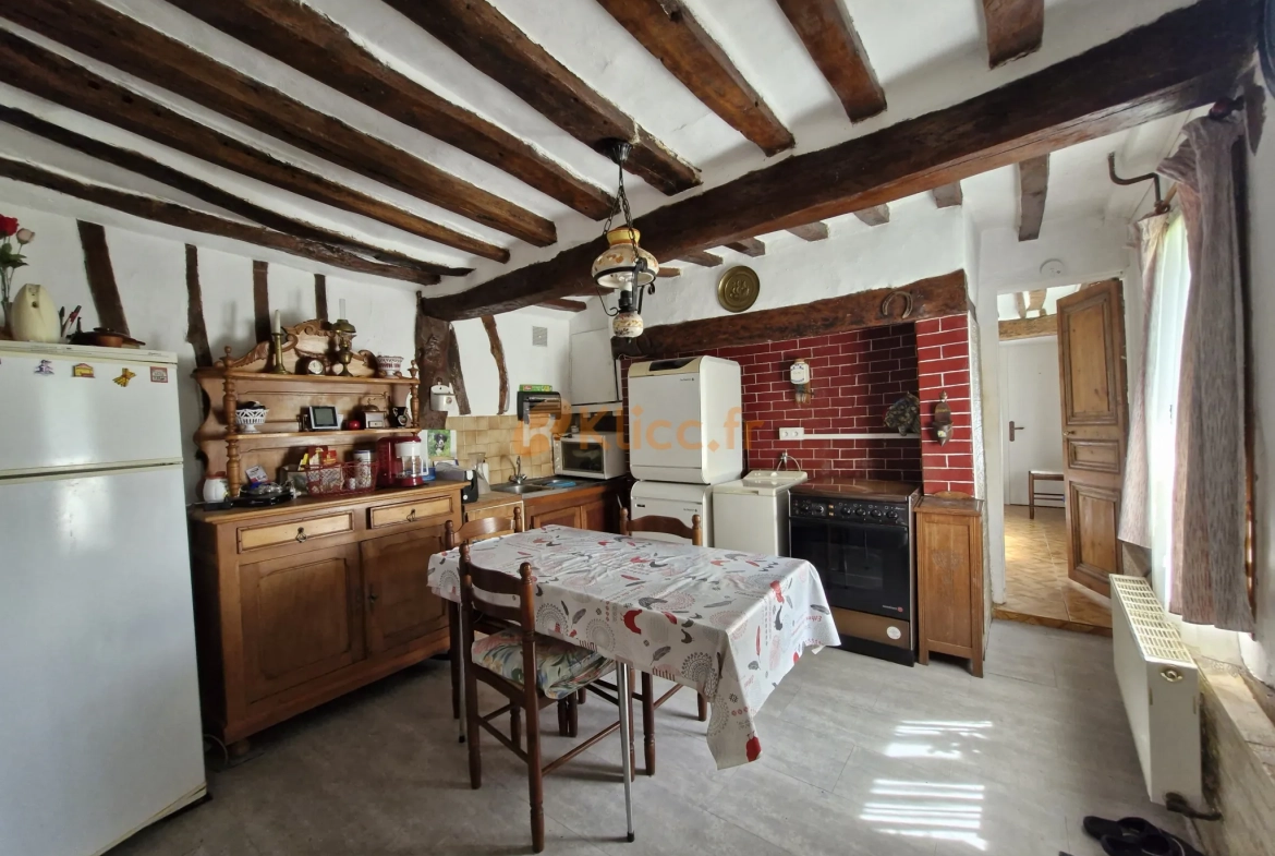 Longère à rénover à Longueville-sur-Scie avec terrain et garage - Idéal investisseur ou résidence secondaire 