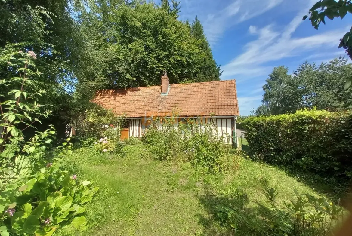Longère à rénover à Longueville-sur-Scie avec terrain et garage - Idéal investisseur ou résidence secondaire 