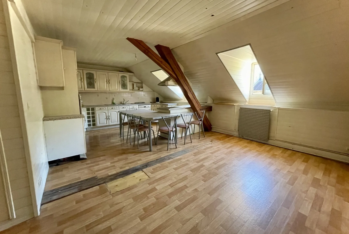 Charmant appartement de 110m² à rénover au centre d’Evian-les-Bains avec 6 chambres 