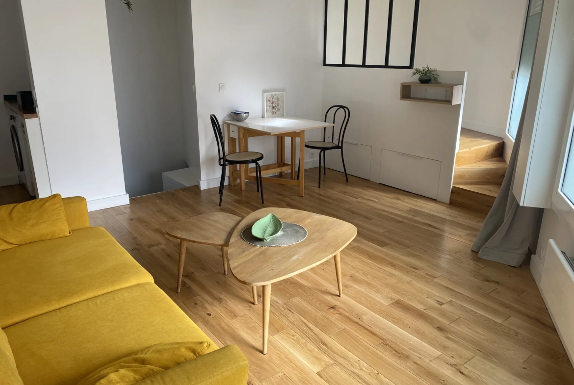 Appartement de 25 m² à Colombes à 12 min des gares, cour, pièce en sous-sol, idéal investissement ou première acquisition 