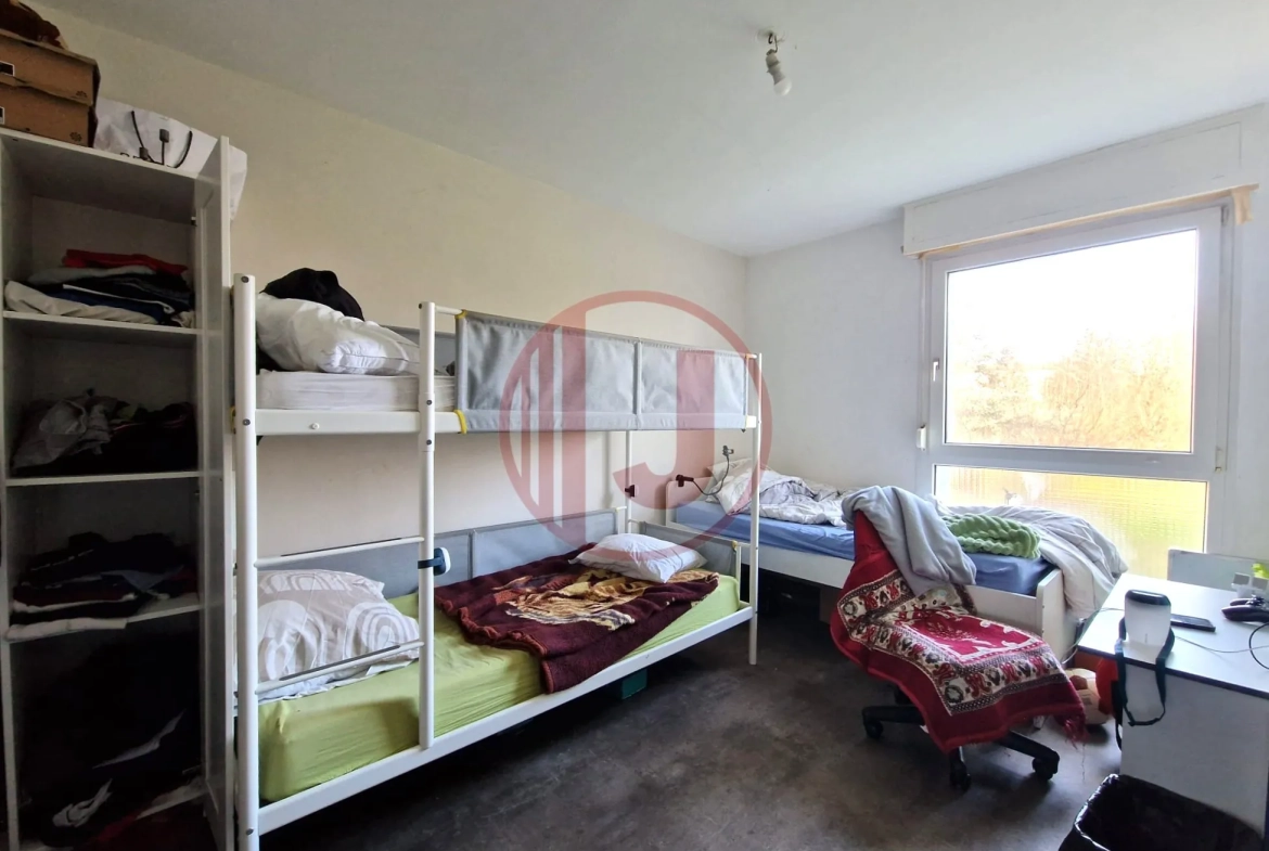 Appartement F5 lumineux à Illzach - Investissement locatif sécurisé de 80 m² 