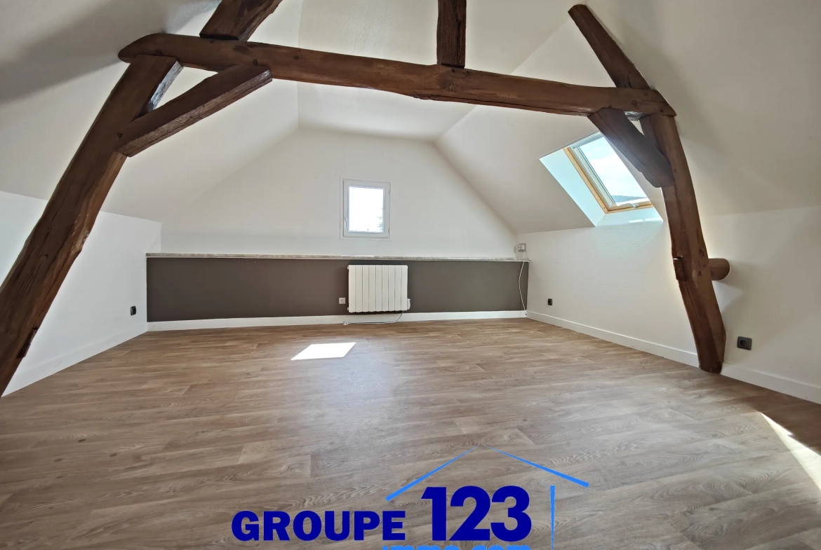 Maison avec dépendance à vendre à Ormoy en Yonne, 85m² avec garage et toit-terrasse 