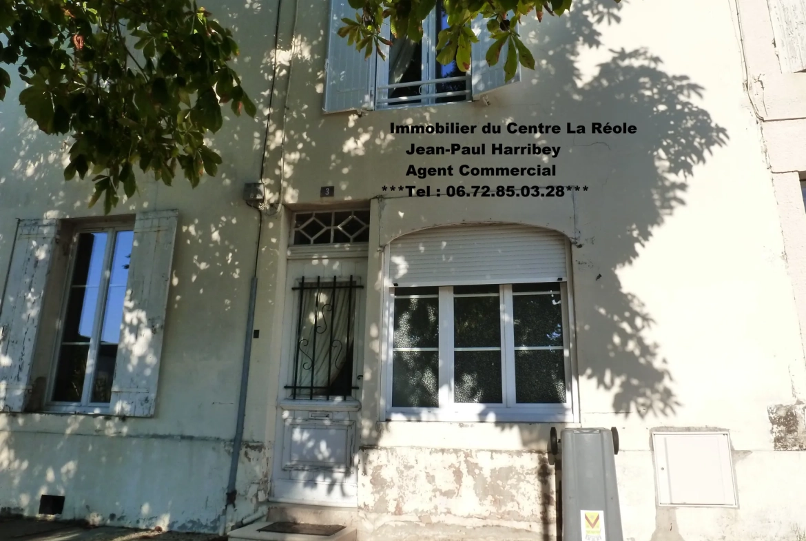 Maison de 43 m² à Caudrot avec jardin et location en cours 