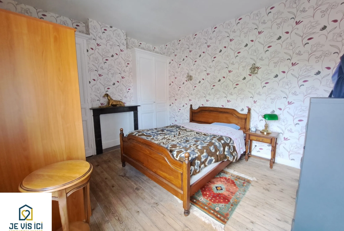 Maison semi-individuelle à Locon près de Béthune avec garage et jardin 