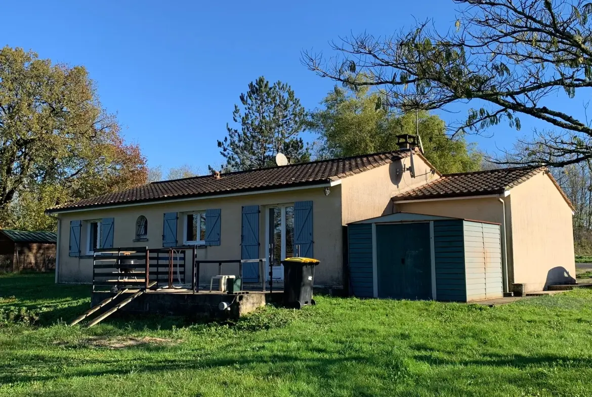Maison traditionnelle de 89 m² avec jardin et garage à Sauveterre de Guyenne 
