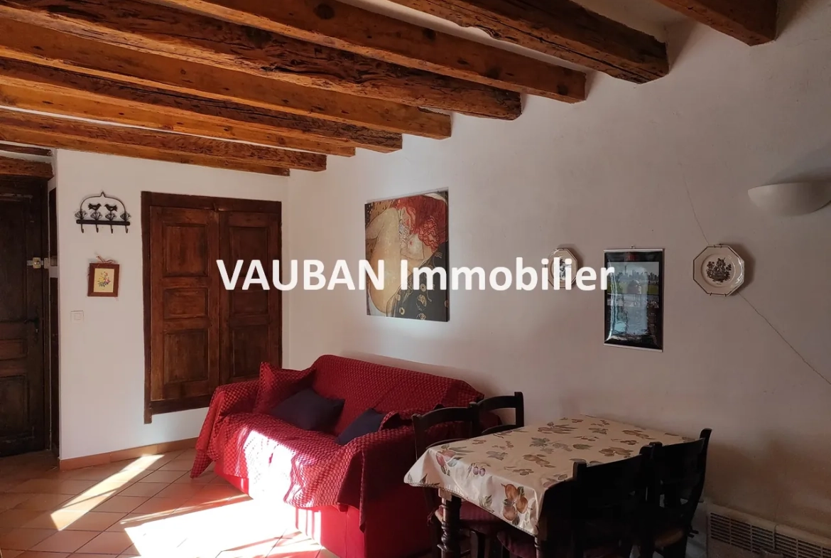 Appartement T2 à vendre à Briançon avec vue sur Vauban - 31,44 m² 