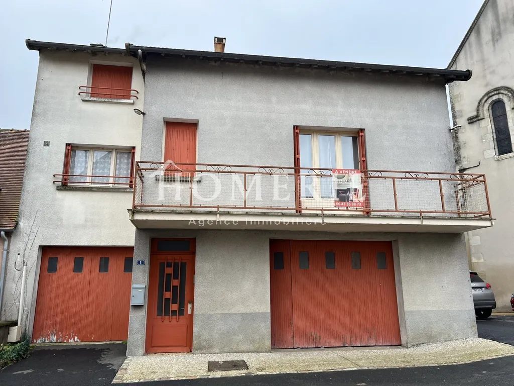 Maison familiale de 138 m² au cœur de Savigny en Sancerre dans un village attractif 