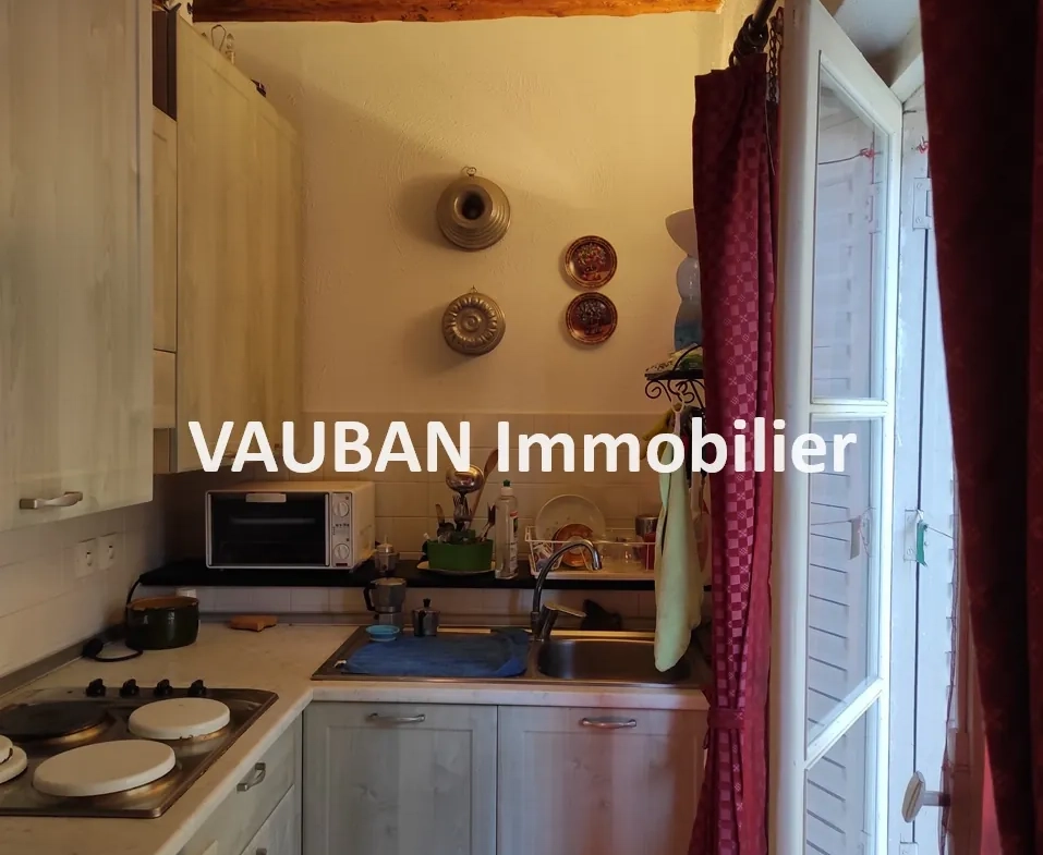 Appartement T2 à vendre à Briançon avec vue sur Vauban - 31,44 m² 