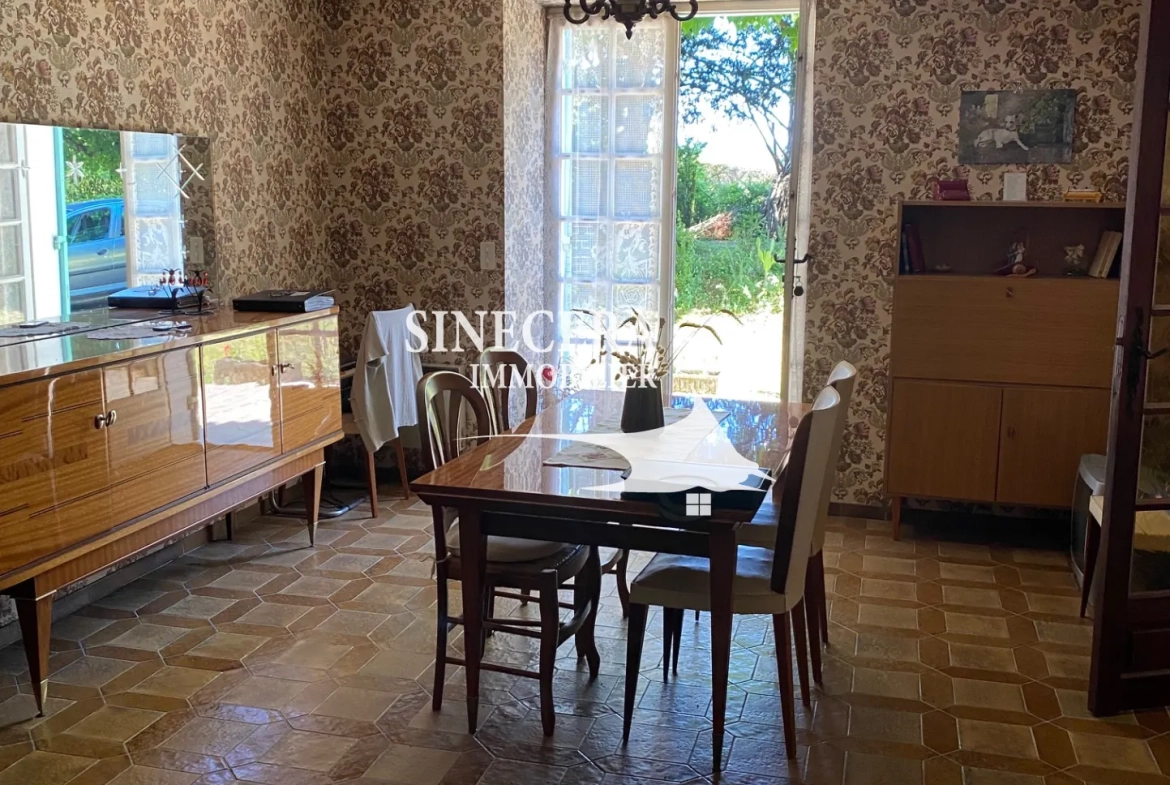 Belle maison en pierre avec grand terrain à Riberac (24600) 