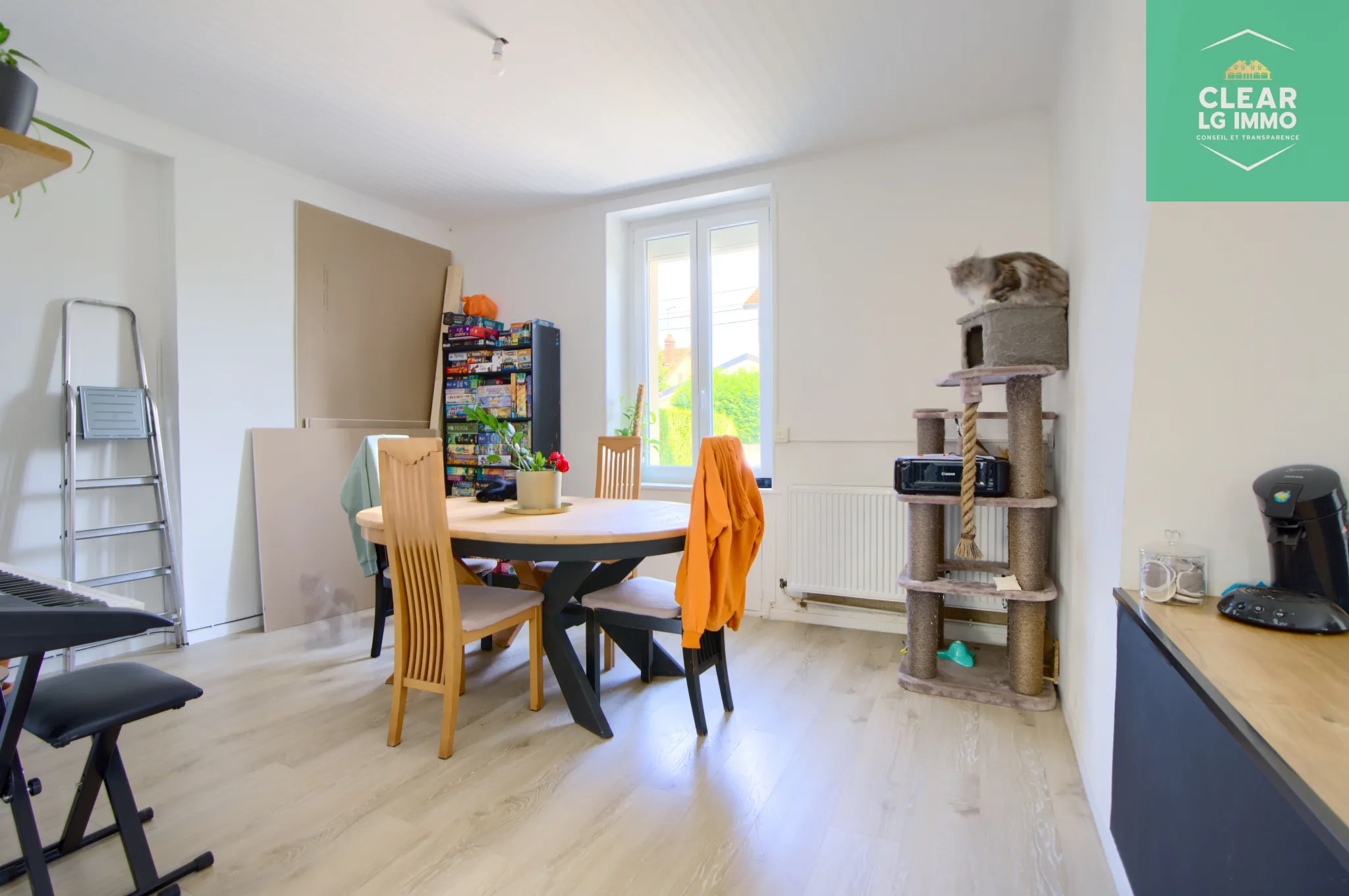 Maison rénovée de 85 m² avec jardin et stationnement à Giraumont 