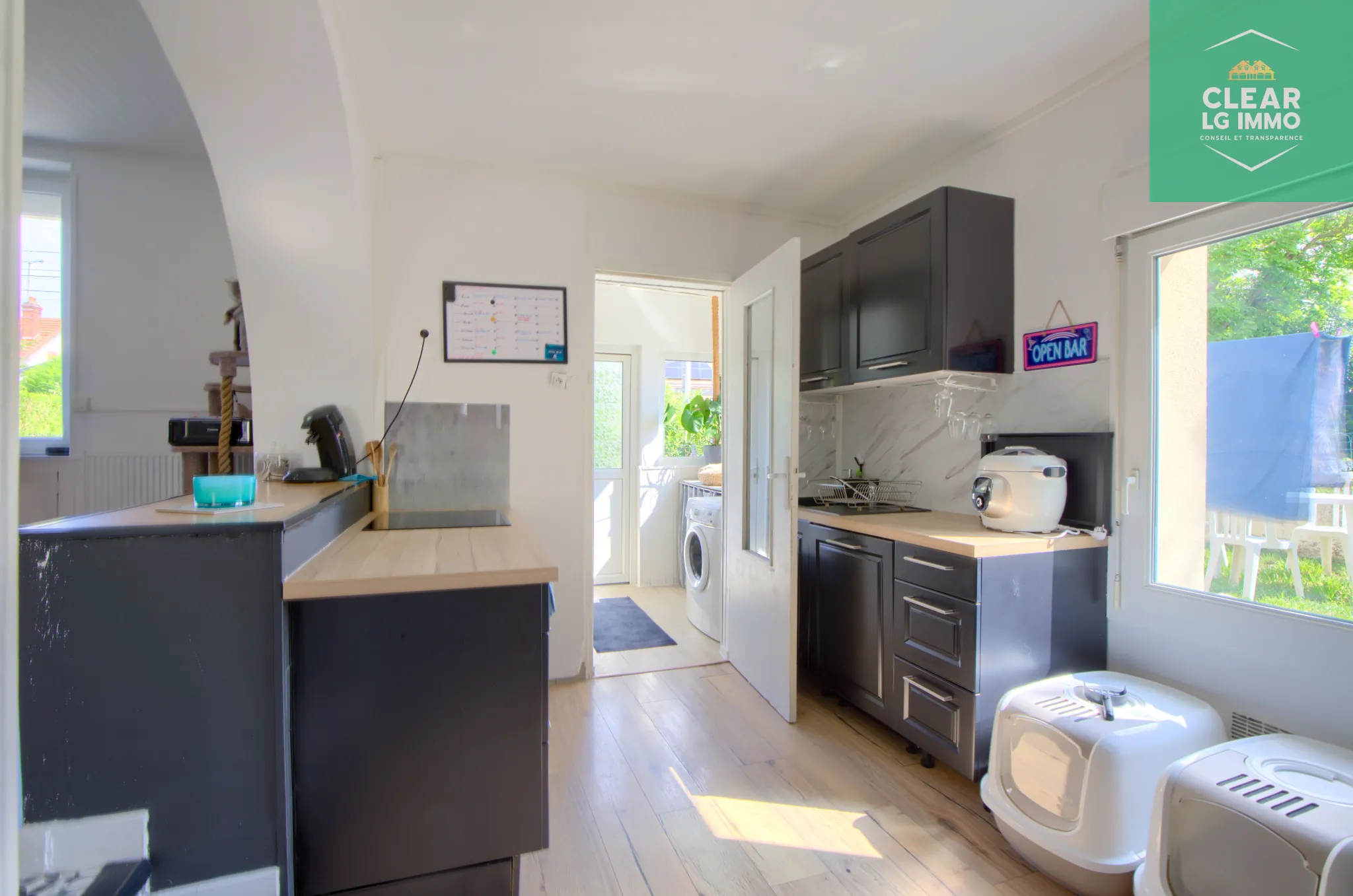 Maison rénovée de 85 m² avec jardin et stationnement à Giraumont 