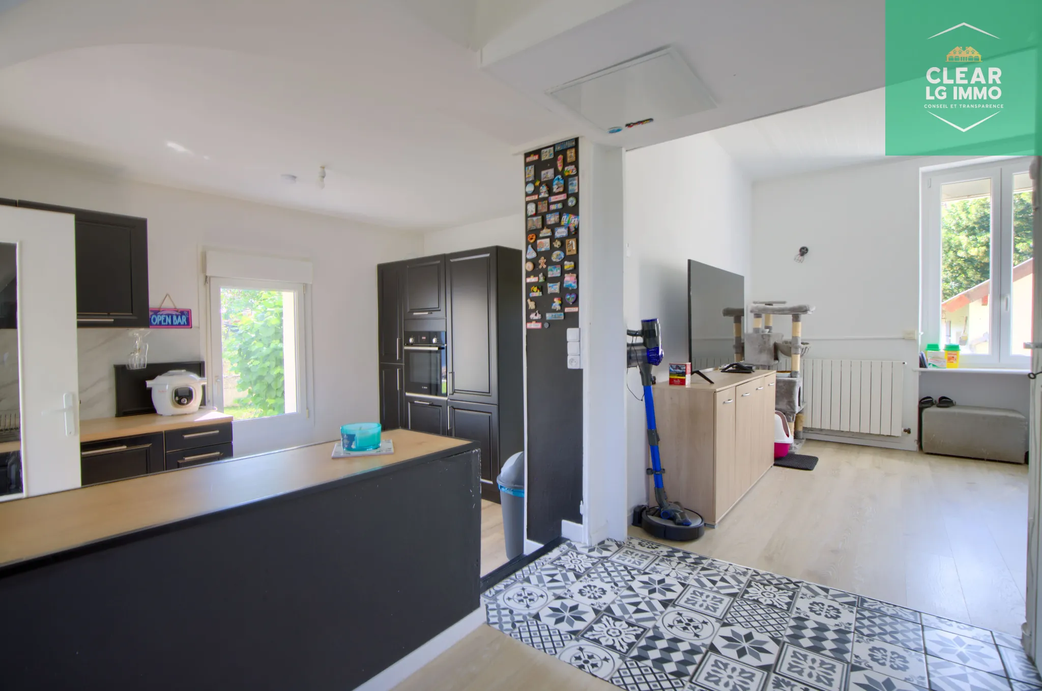 Maison rénovée de 85 m² avec jardin et stationnement à Giraumont 