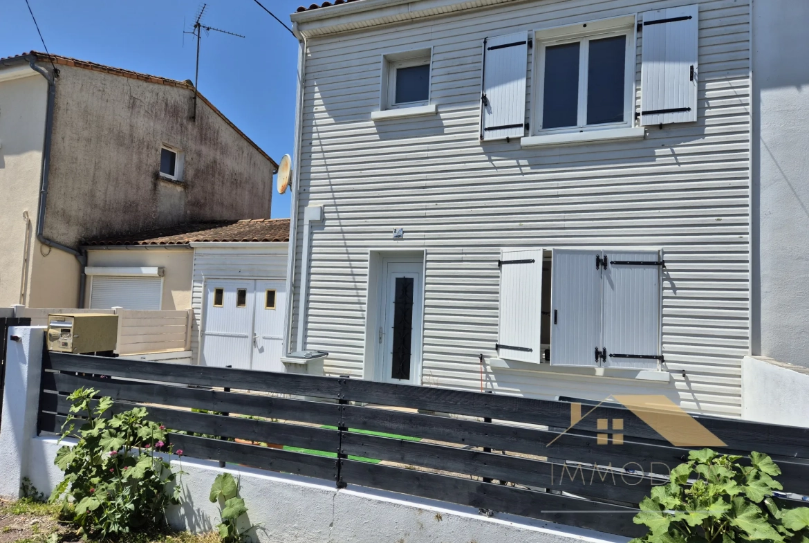 Maison T4 avec jardin et vue mer à Fouras proche de la plage Nord 