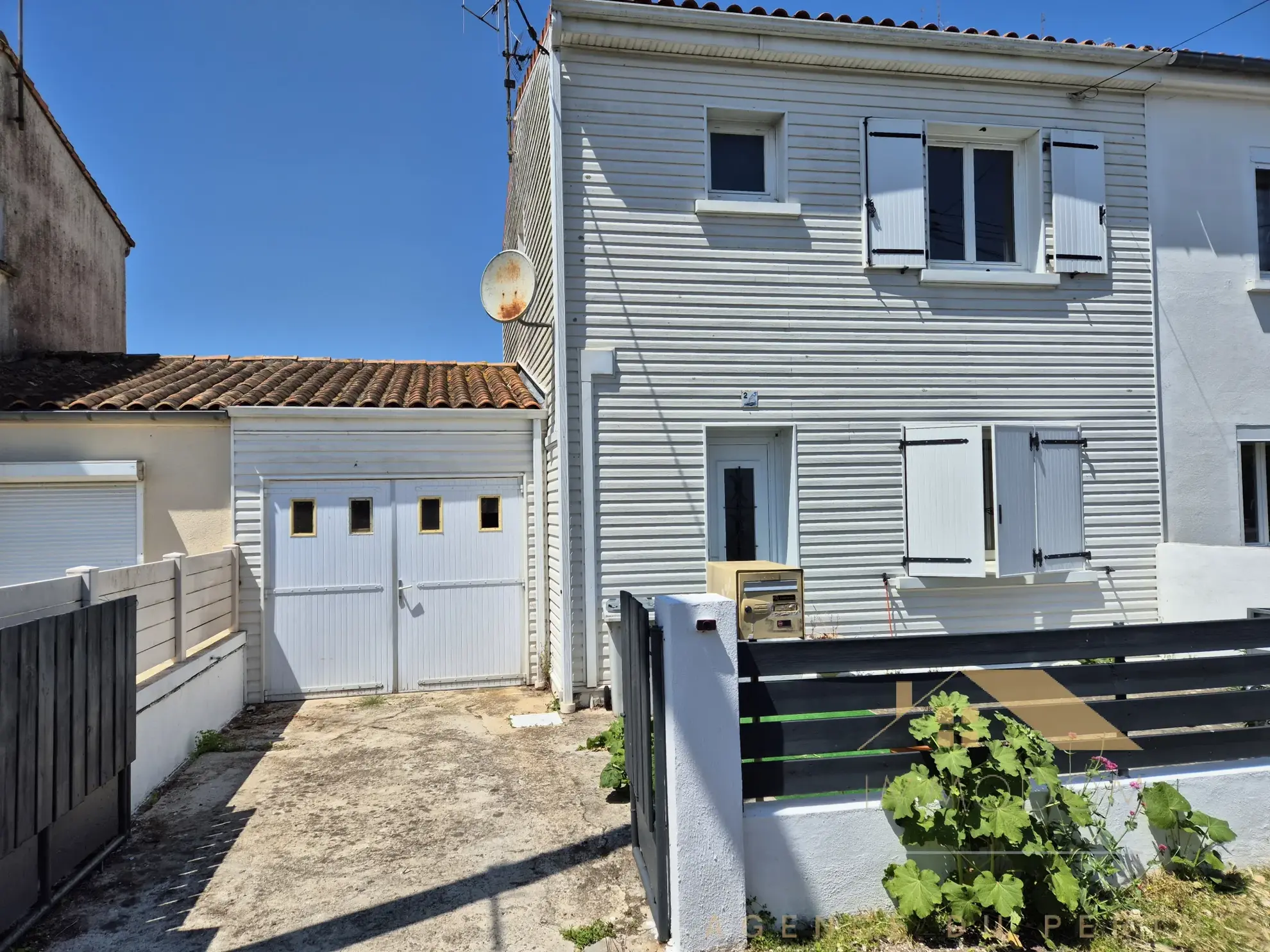 Maison T4 avec jardin et vue mer à Fouras proche de la plage Nord 