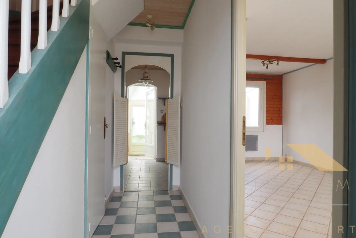 Maison T4 avec jardin et vue mer à Fouras proche de la plage Nord 