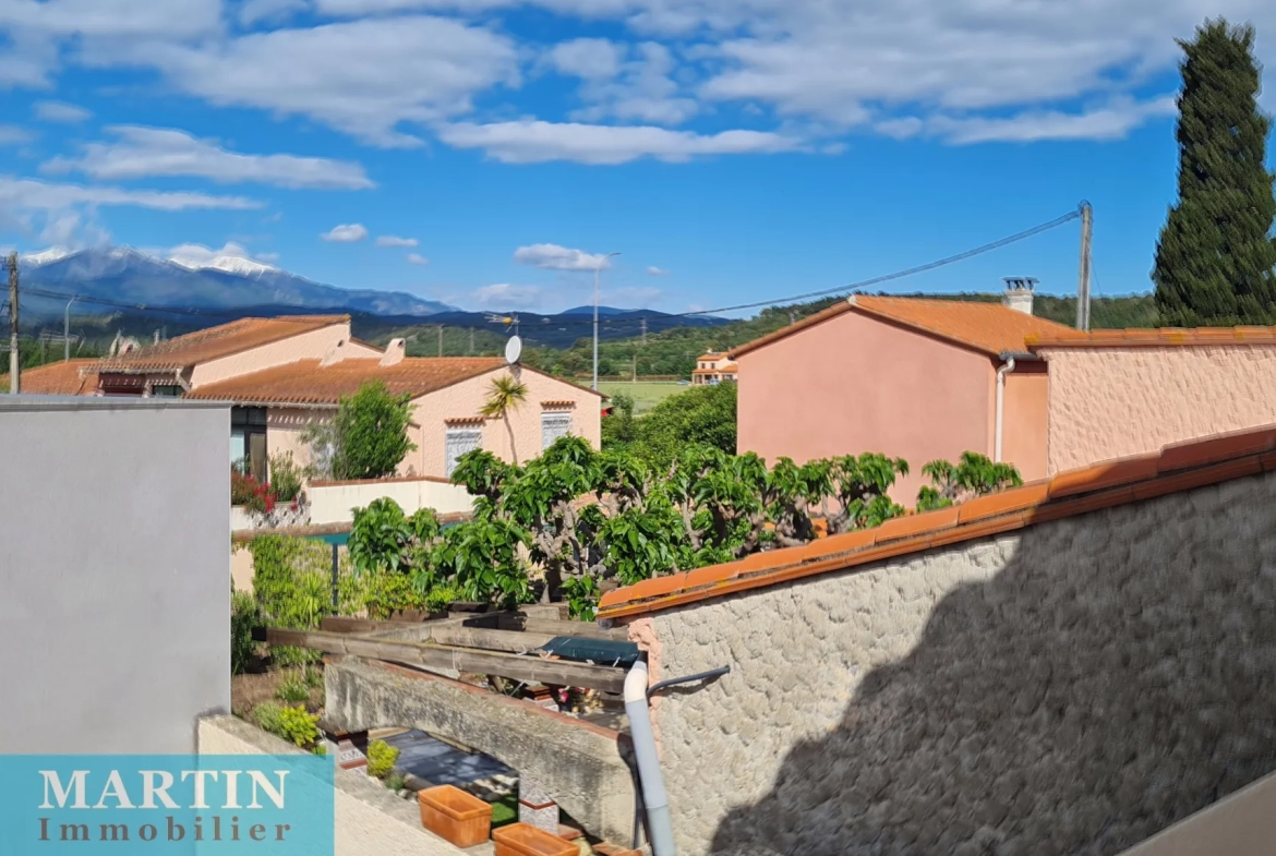 Appartement F3 avec terrasse à Saint-Jean-Pla-de-Corts - 50,85 m² 